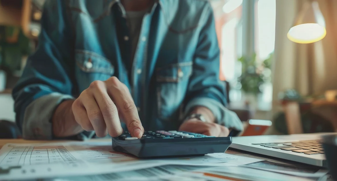 small business owner calculating his equity value in preparation of submitting an Offer in Compromise