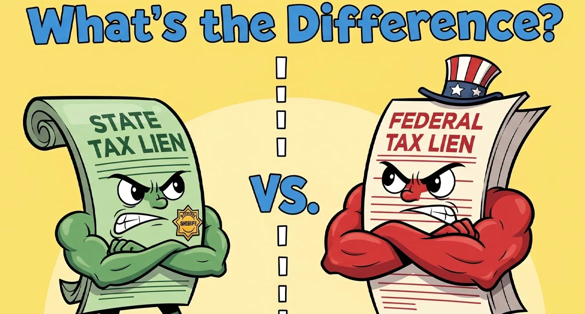 State vs Fed tax Lien Difference