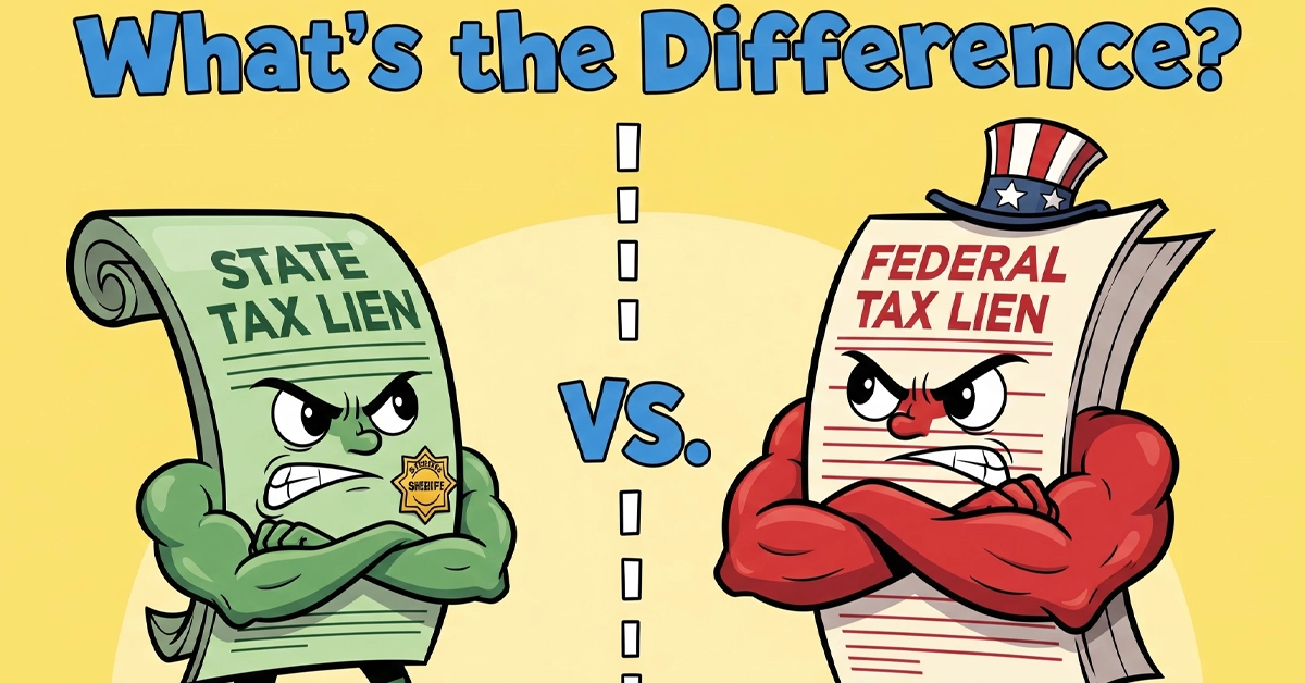 State vs Fed tax Lien Difference