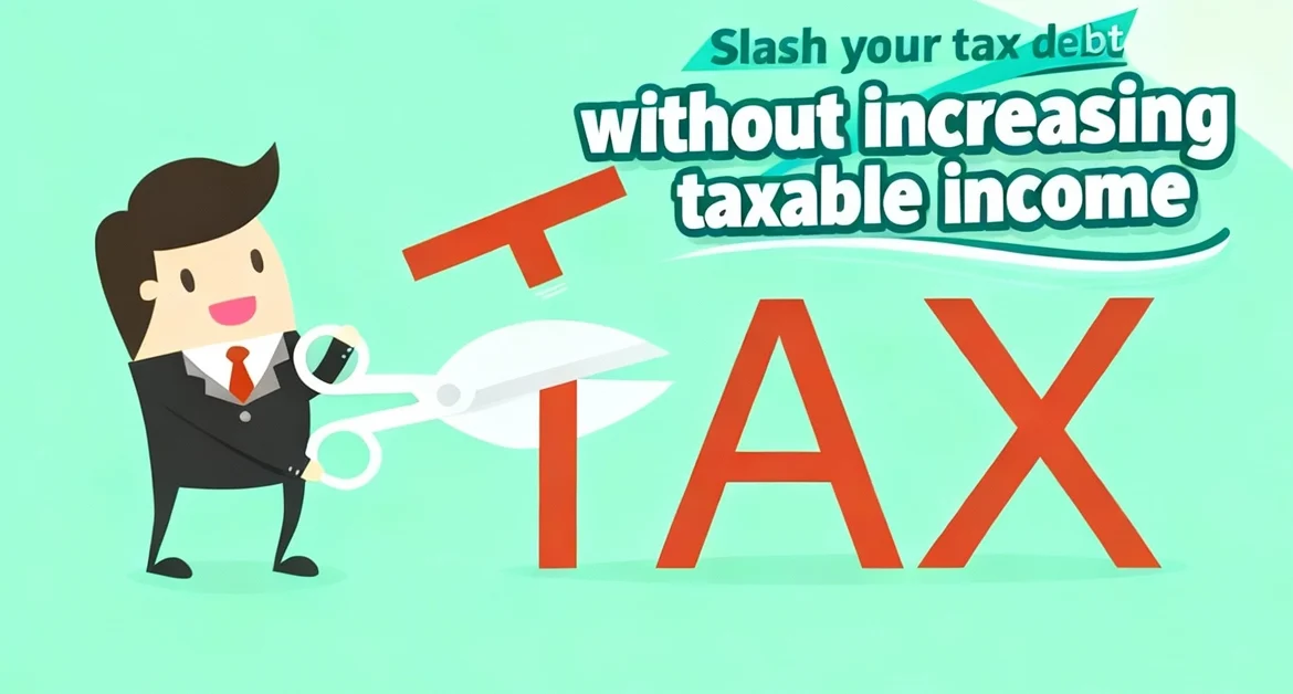 slash tax debt without increasing taxable income