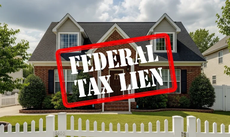 Federal Tax Liens can hit your home